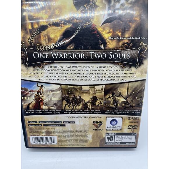 Prince of Persia: The Two Thrones (Sony PlayStation 2 PS2, 2005) - Tested - Picture 3 of 5